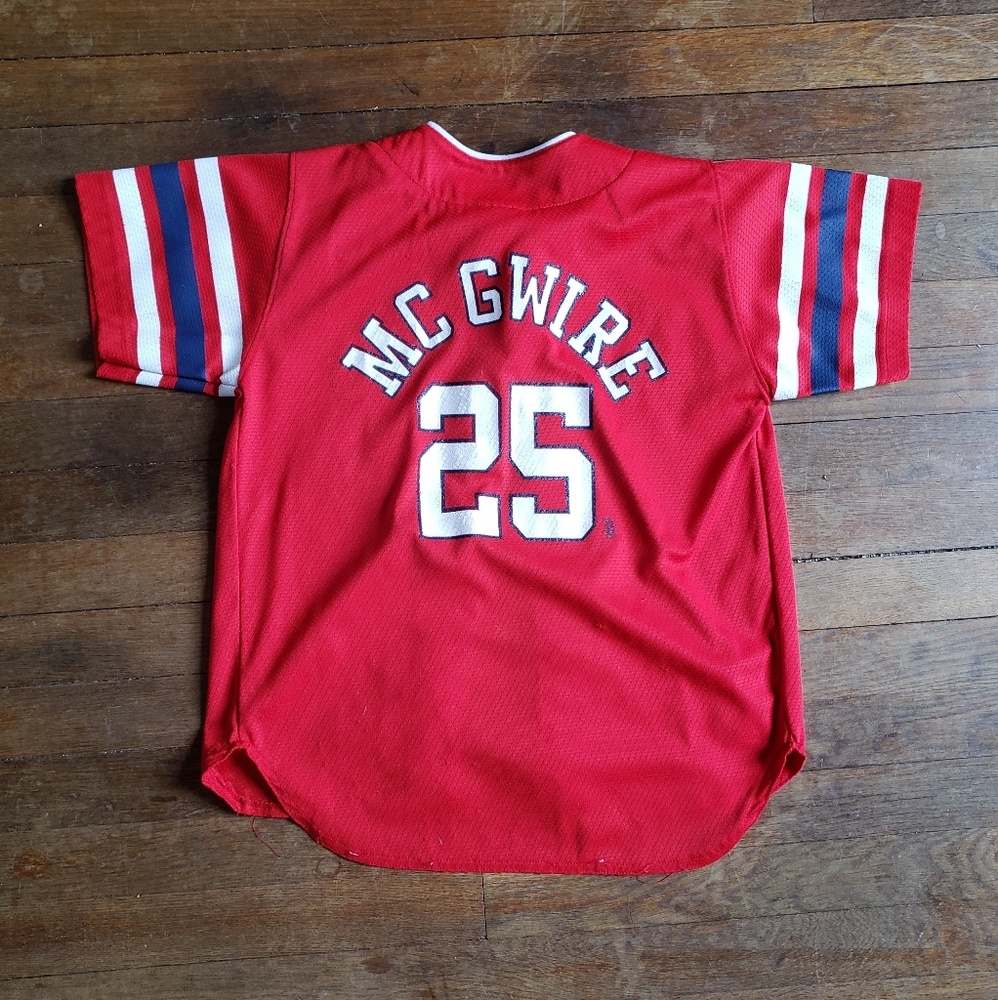 Vintage Mark Mcgwire Youth Jersey